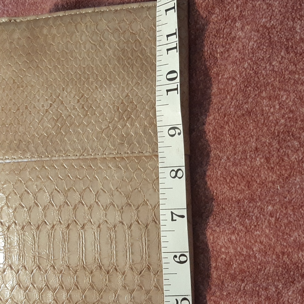 Python Embossed Clutch - Picture 3 of 7